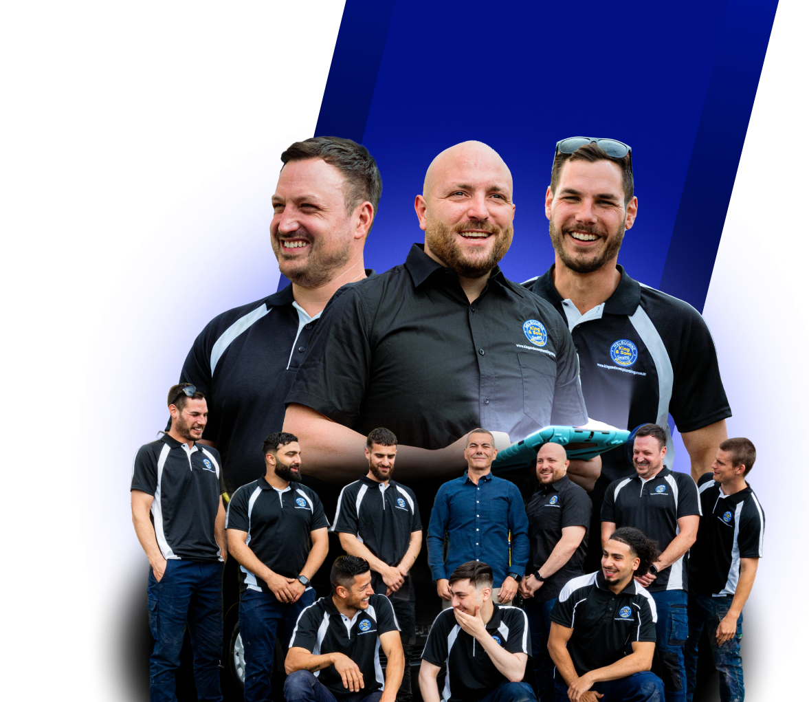 King & Sons Electrical team
